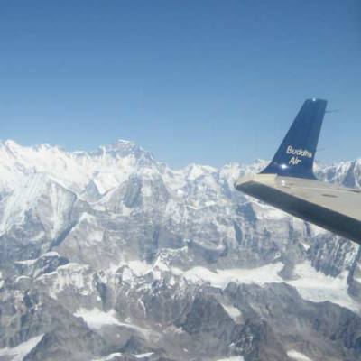 Mountain Flight in Nepal