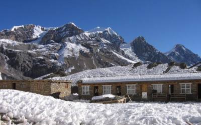 Short trek out of annapurna region